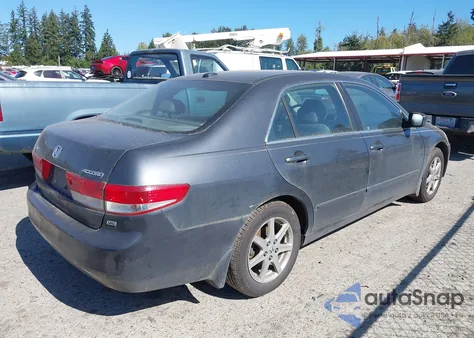 2004 Honda Accord 3.0 Ex из США, поврежденный, VIN 1HGCM665X4A098124